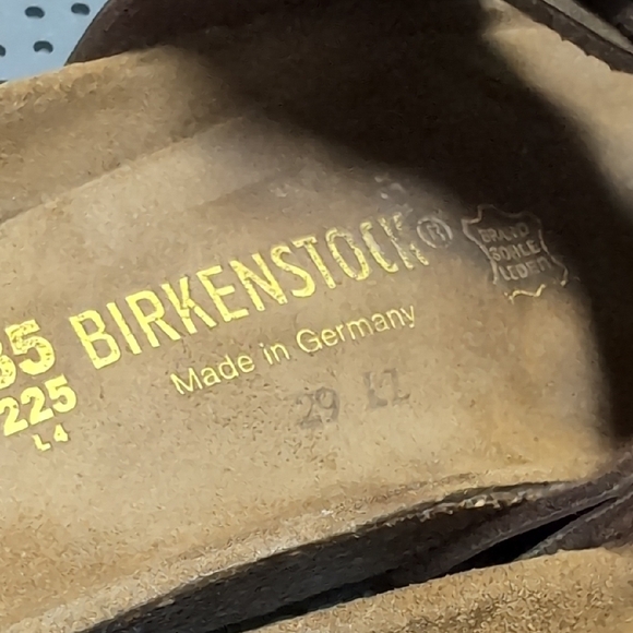 Birkenstock Metallic Brown Sandals - Picture 4 of 7
